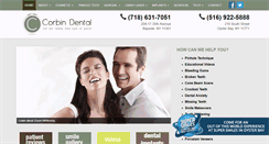 Desktop Screenshot of corbindental.com